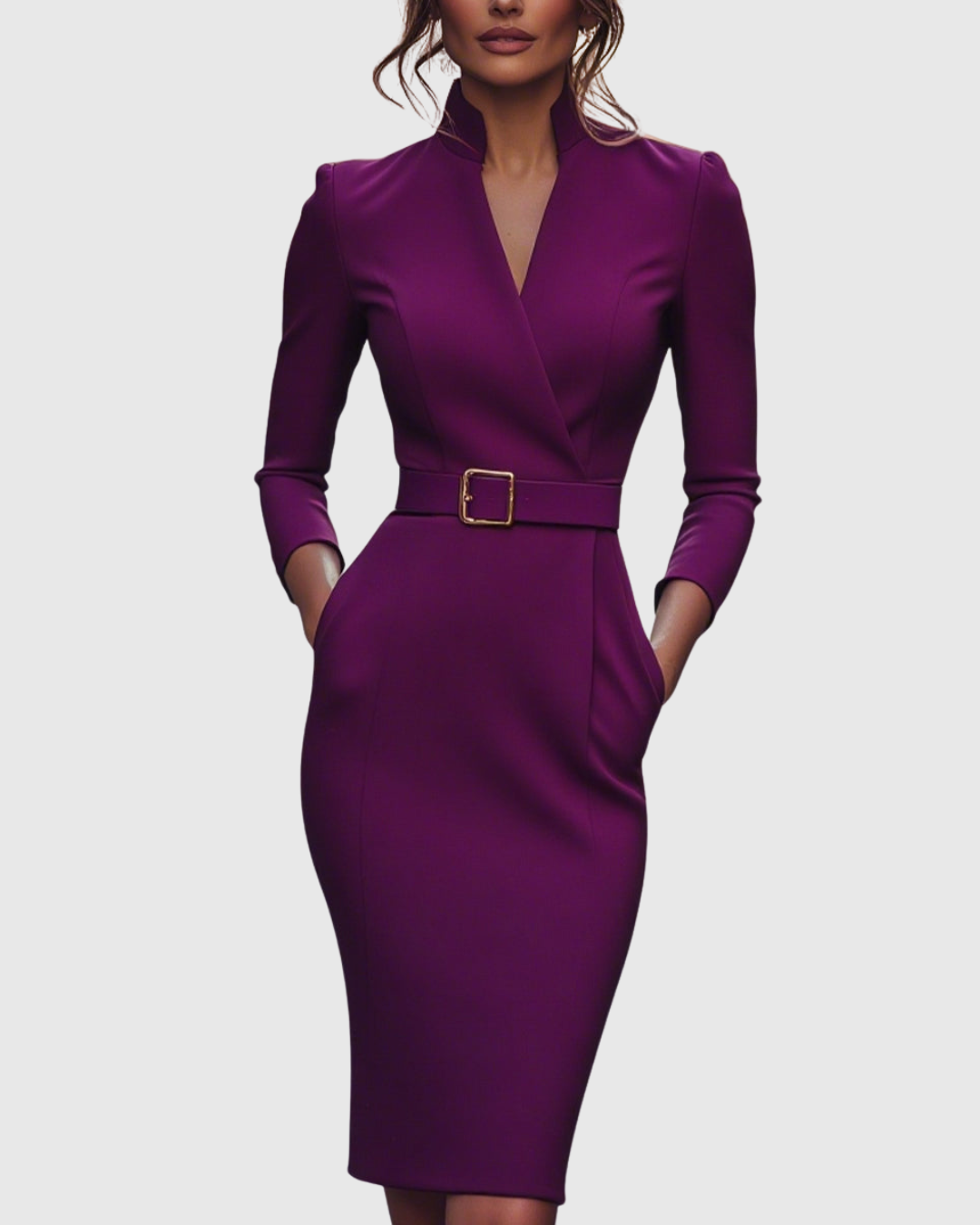 CLARIBEL | ROBE MIDI RAFFINÉE