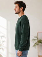 Herren Waffel-T-Shirt im Layer-Look | Bequemer Alltagsstil mit eleganter Struktur