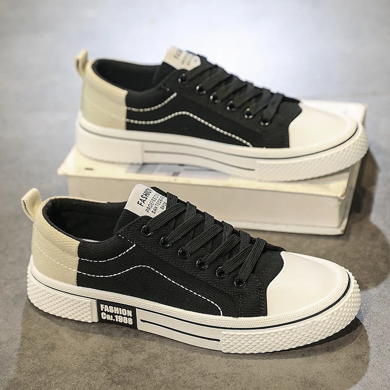 Baskets pour homme en toile style urbain pour le quotidien