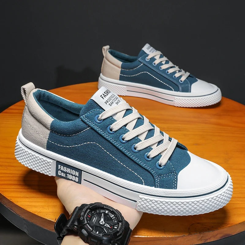 Baskets pour homme en toile style urbain pour le quotidien