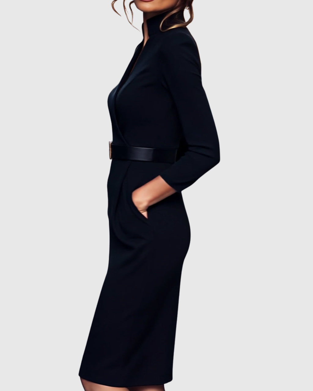 CLARIBEL | ROBE MIDI RAFFINÉE