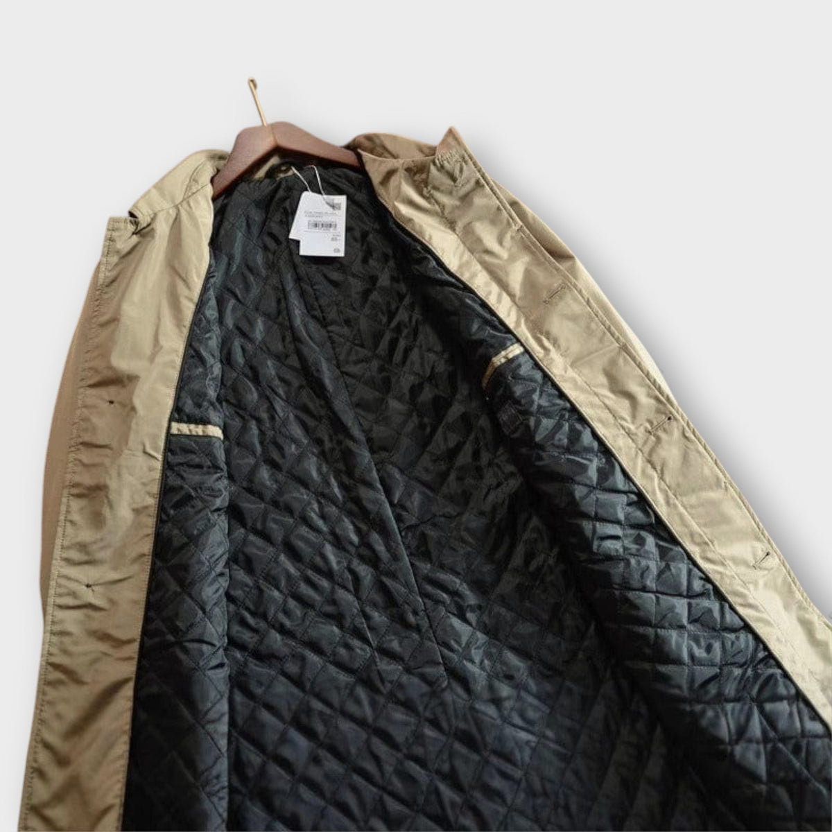 Manteau imperméable pour homme avec poches pratiques