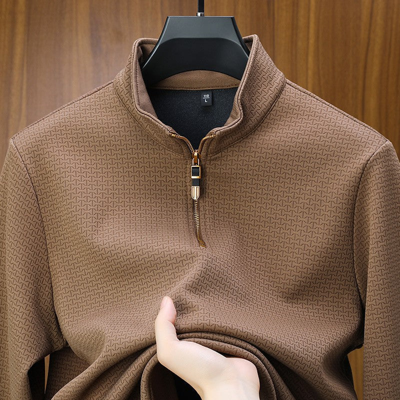 Bracciano Herrenpullover mit Reißverschluss – Eleganter Pullover im modernen Design