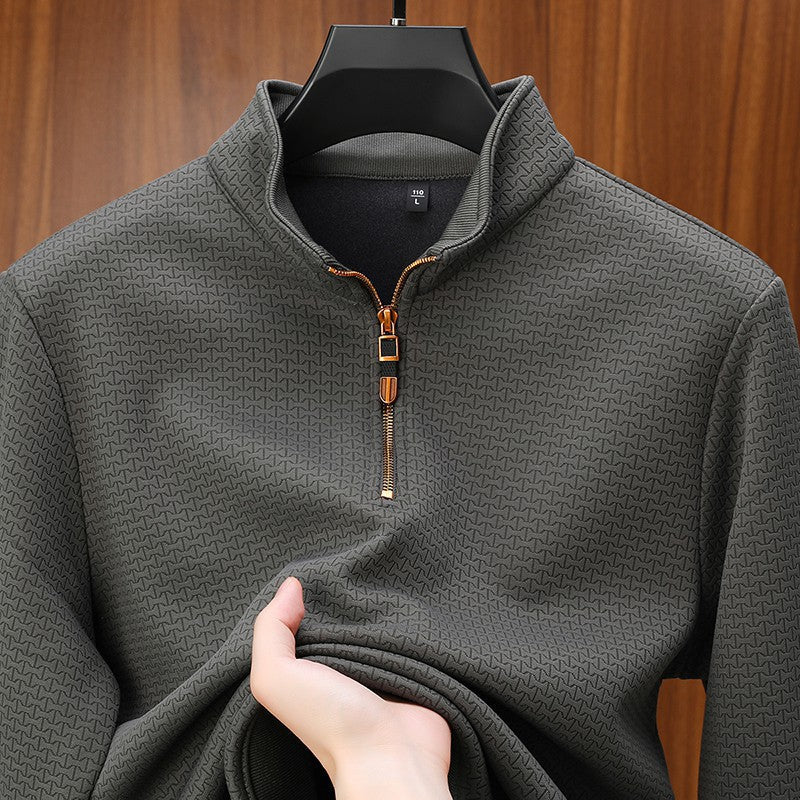 Bracciano Herrenpullover mit Reißverschluss – Eleganter Pullover im modernen Design