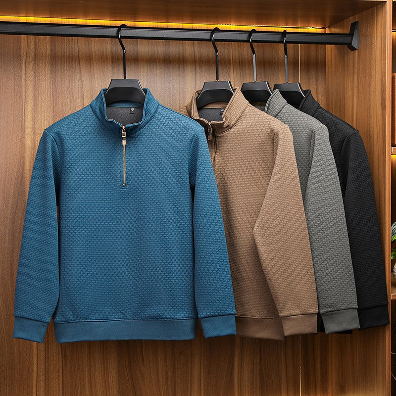Bracciano Herrenpullover mit Reißverschluss – Eleganter Pullover in modernem Design