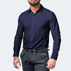 Herren-Businesshemd Slim Fit elegant formell