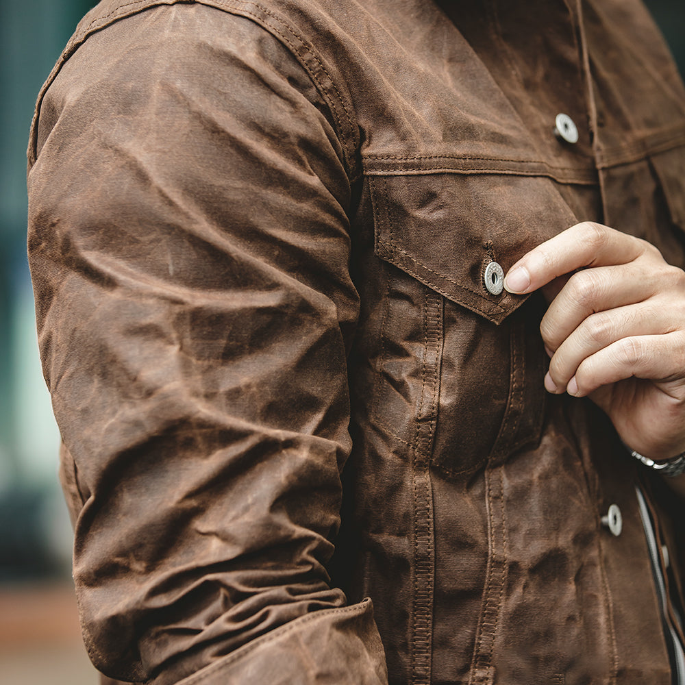 Herren Jacke mit wasserabweisender Verarbeitung und Innenfutter