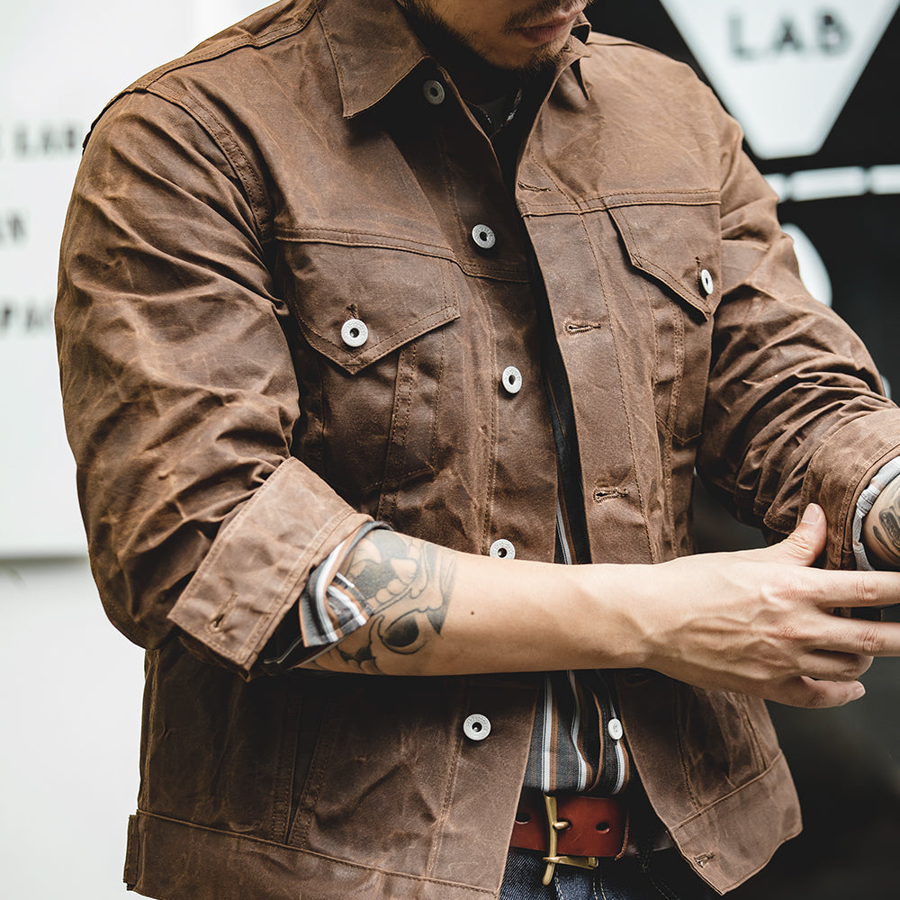Herren Jacke mit wasserabweisender Verarbeitung und Innenfutter