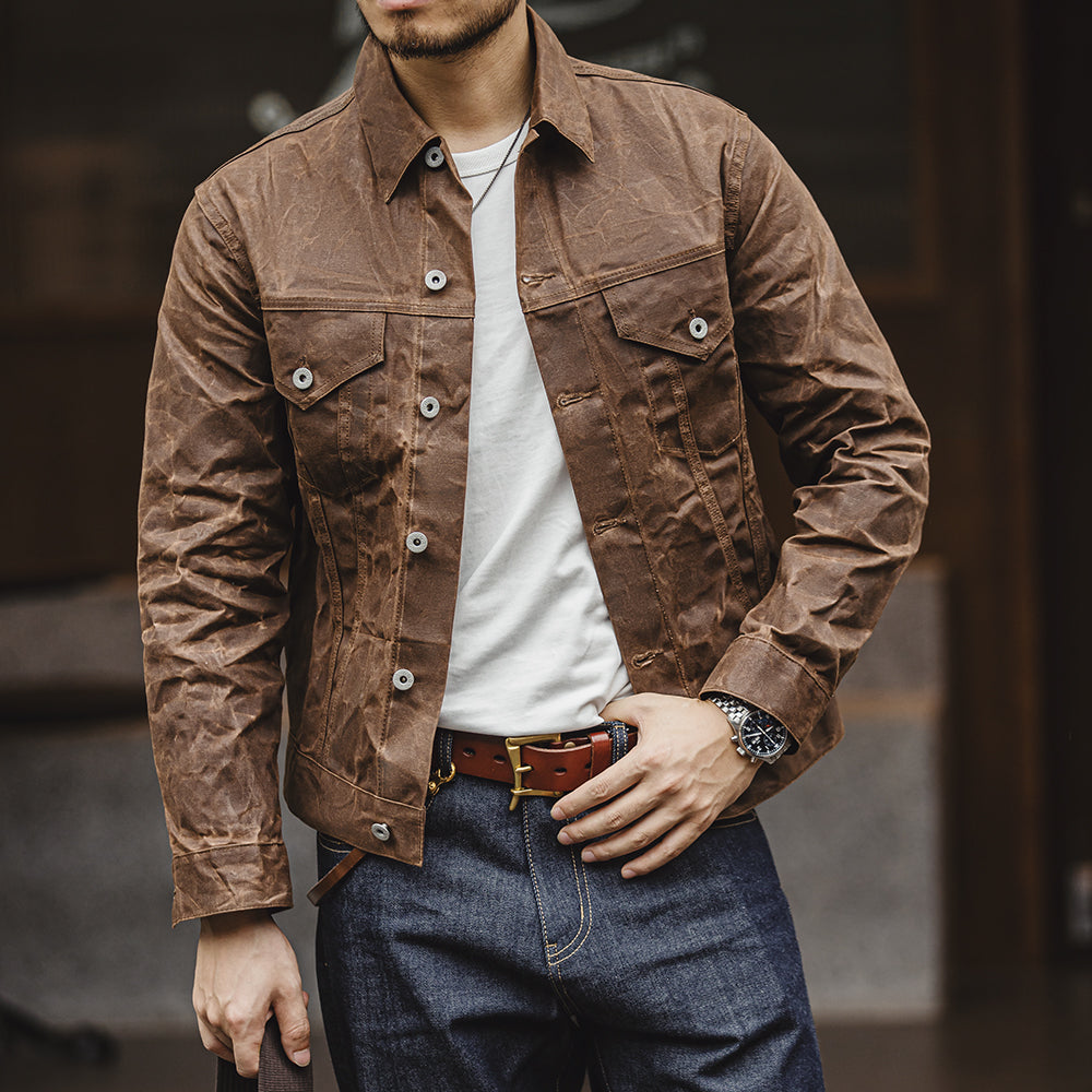 Herren Jacke mit wasserabweisender Verarbeitung und Innenfutter