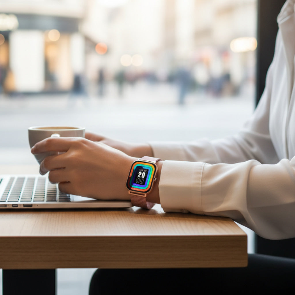 Damen Smartwatch | Digitale Armbanduhr mit vielseitigen Funktionen