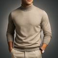 Herren-Rollkragenpullover in Relaxed Fit | Klassischer Strickpullover