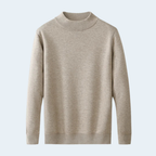 Herren-Rollkragenpullover in Relaxed Fit | Klassischer Strickpullover