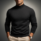 Herren-Rollkragenpullover in Relaxed Fit | Klassischer Strickpullover