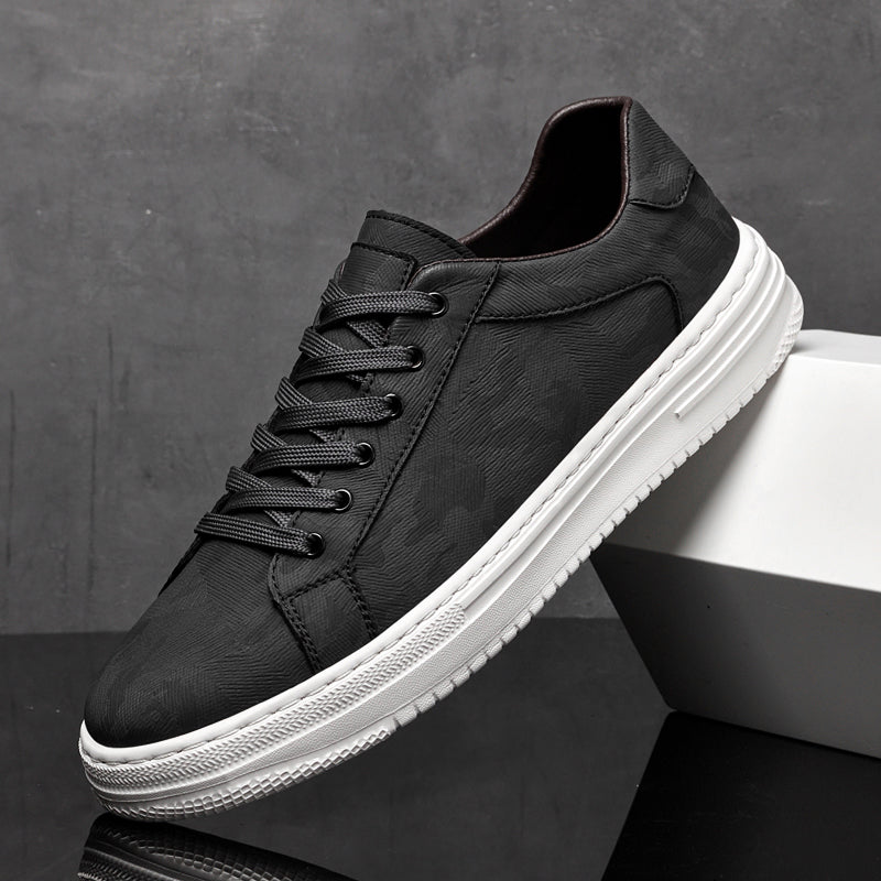 Leder-Sneaker für Herren in elegantem, vielseitigem Design