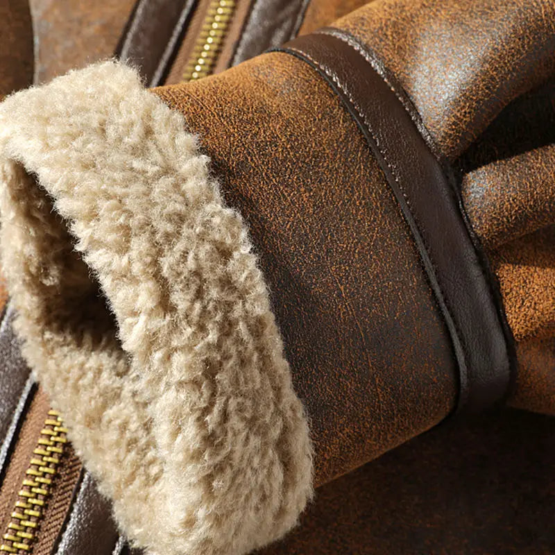 Herren Fliegerjacke im Retro-Design