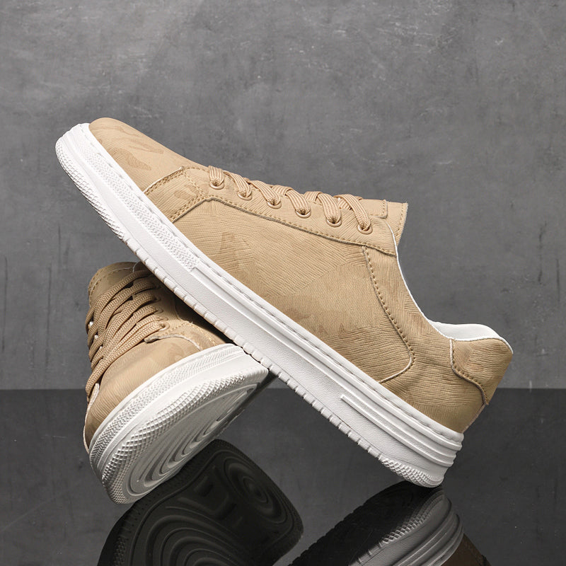 Leder-Sneaker für Herren in elegantem, vielseitigem Design