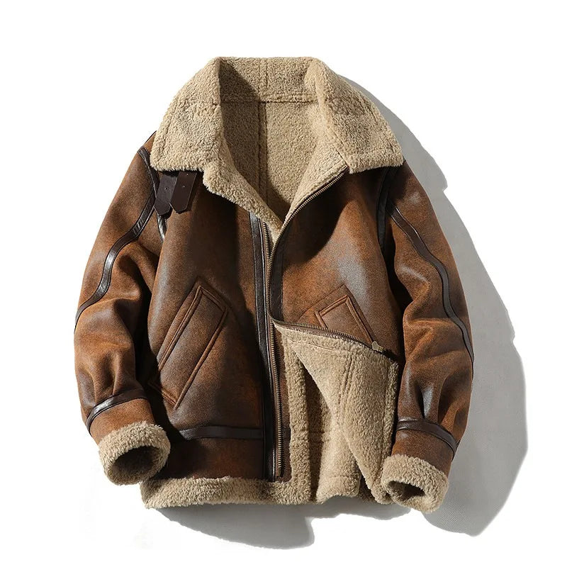 Herren Fliegerjacke im Retro-Design