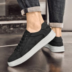 Leder-Sneaker für Herren in elegantem, vielseitigem Design
