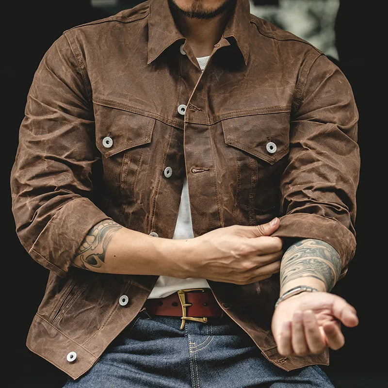 Herren Jacke mit wasserabweisender Verarbeitung und Innenfutter