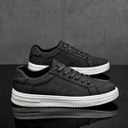 Leder-Sneaker für Herren in elegantem, vielseitigem Design