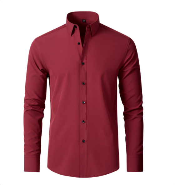 Herren-Businesshemd Slim Fit elegant formell