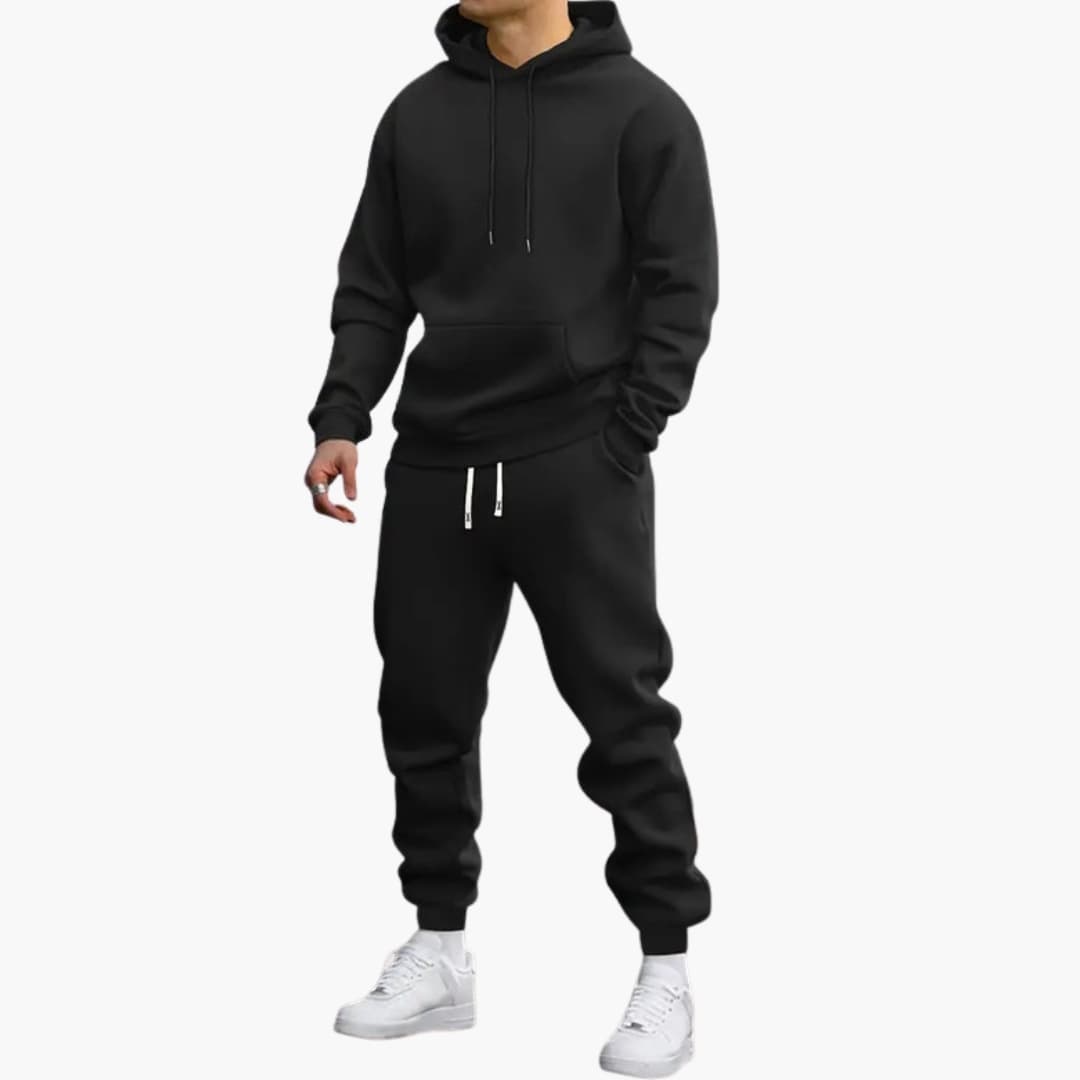 Trainingsanzug Herren – Jogginganzug mit Kapuzenpullover & Jogginghose | Sportanzug Herren, Bequem & Lässig