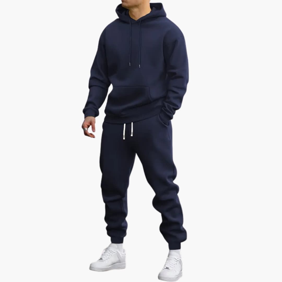 Trainingsanzug Herren – Jogginganzug mit Kapuzenpullover & Jogginghose | Sportanzug Herren, Bequem & Lässig