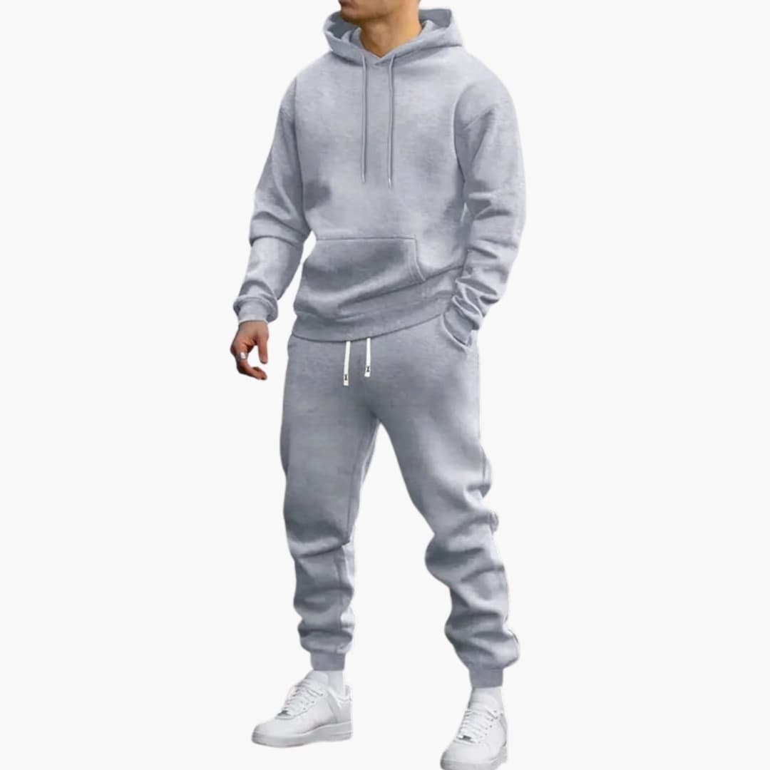 Trainingsanzug Herren – Jogginganzug mit Kapuzenpullover & Jogginghose | Sportanzug Herren, Bequem & Lässig