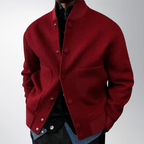 Herrenjacke mit cleaner Silhouette
