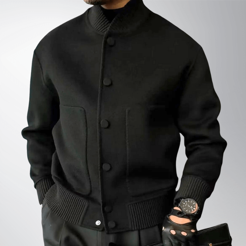 Herren Jacke mit cleaner Silhouette