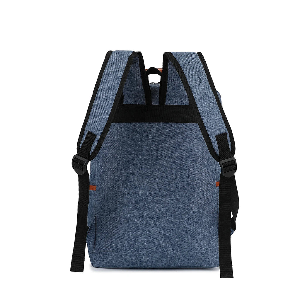Wasserdichter Laptop-Rucksack – Vintage-Rucksack für Damen & Herren | Rucksack mit Laptopfach, Business & Freizeit