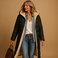 Waylynn Womens Long Quilted Puffer Coat Warmth Without Bulk