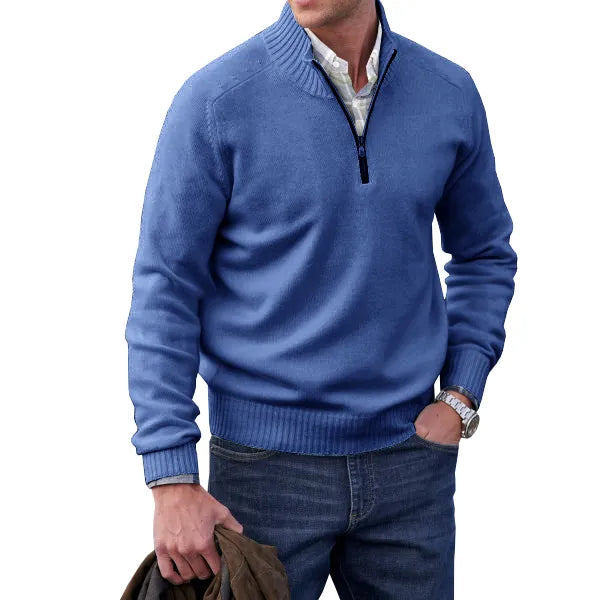 Adrian | Pullover mit Reißverschluss