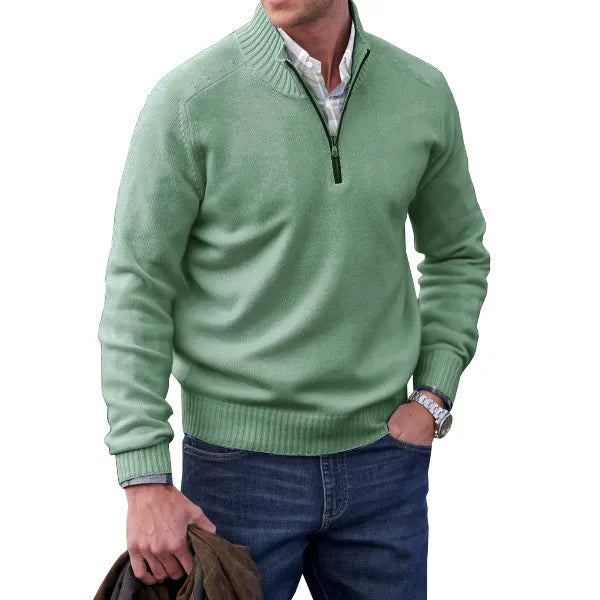 Adrian | Pullover mit Reißverschluss