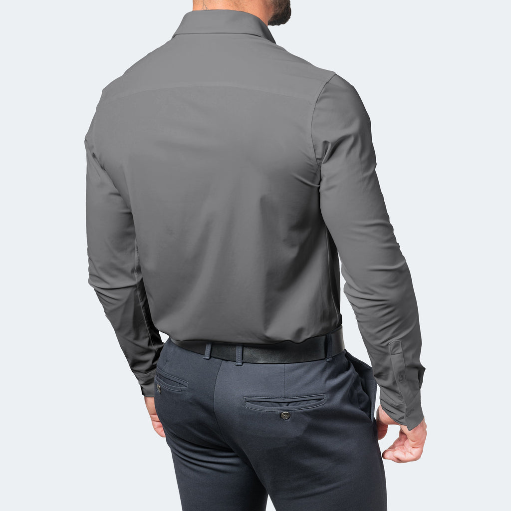 Herren-Businesshemd Slim Fit elegant formell