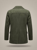 Herren-Blazer mit langen Ärmeln, Reverskragen und lässigem Schnitt | Leichte Jacke