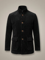 Herren-Blazer mit langen Ärmeln, Reverskragen und lässigem Schnitt | Leichte Jacke