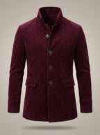 Herren-Blazer mit langen Ärmeln, Reverskragen und lässigem Schnitt | Leichte Jacke