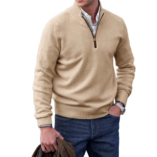 Adrian | Pullover mit Reißverschluss