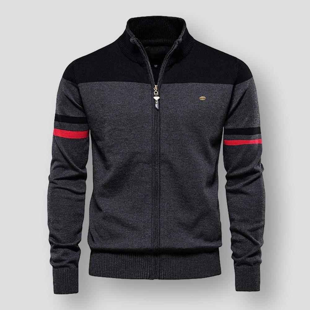 Leichte Strickjacke Herren I Strickpullover