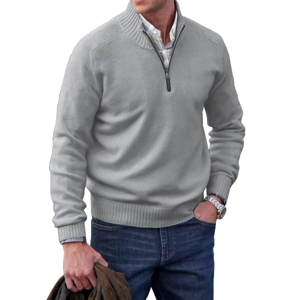 Adrian | Pullover mit Reißverschluss