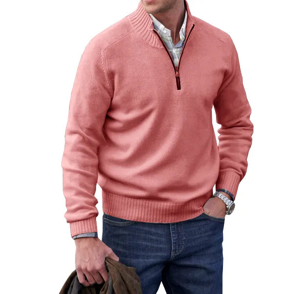 Adrian | Pullover mit Reißverschluss