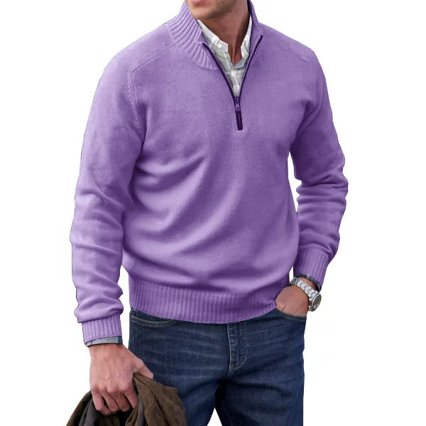 Adrian | Pullover mit Reißverschluss