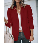 Blazer femme coupe régulière business élégant intemporel