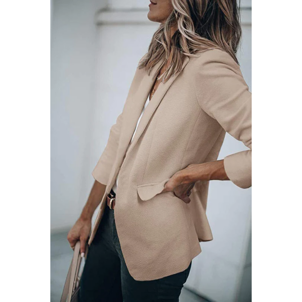 Blazer femme coupe régulière business élégant intemporel