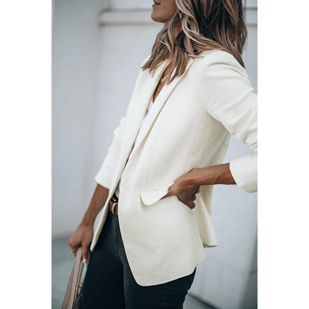 Blazer femme coupe régulière business élégant intemporel