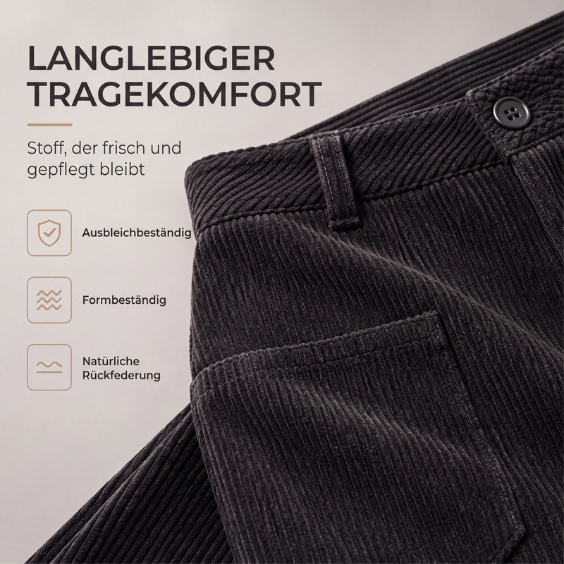 Lager fast leer – 50% endet jederzeit ！Lässige Weithosen mit entspannter Passform für Damen
