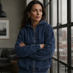 Lässiger Denim-Look mit mehr Layering-Freiheit – Damen-Kapuzenjacke