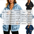 Lässiger Denim-Look mit mehr Layering-Freiheit – Damen-Kapuzenjacke