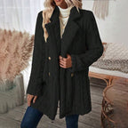 Les stocks partent à toute vitesse, ne tardez pas ! Gift Choice - Manteau à double boutonnage coupe-vent et chaud pour femme